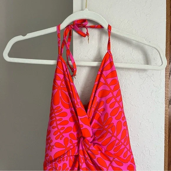 NWT Trina Turk One Piece Trellus Swim Suit Pink Coral 8 - Picture 5 of 12